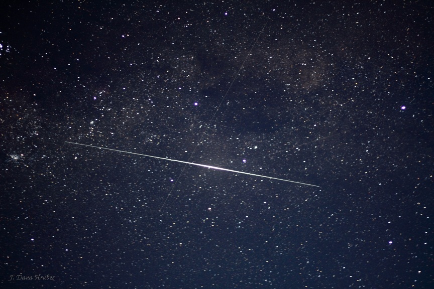 iridium satellite and the southern cross